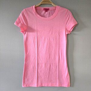 NWOT - Zenana Outfitters Medium Pink Scoop Neck Tee GT-5008